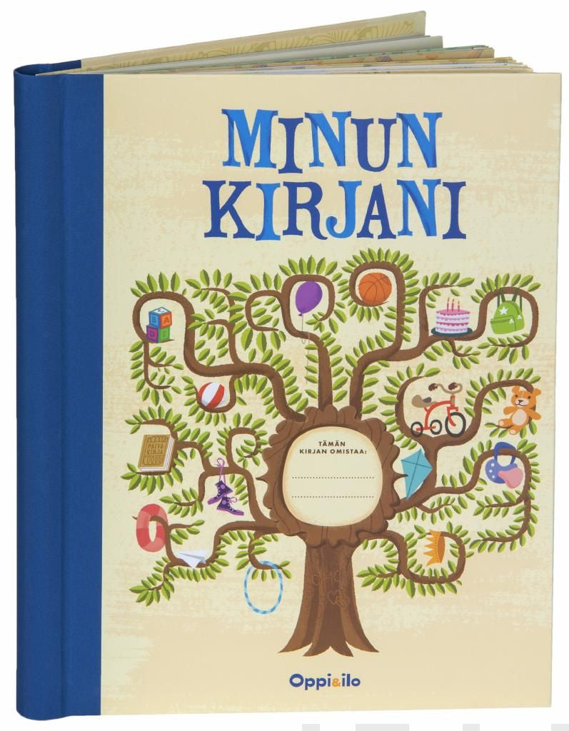 Valokuva kirjasta  Minun kirjani 0-10 v, kuuluu tuoteryhmään Muut tietokirjat.