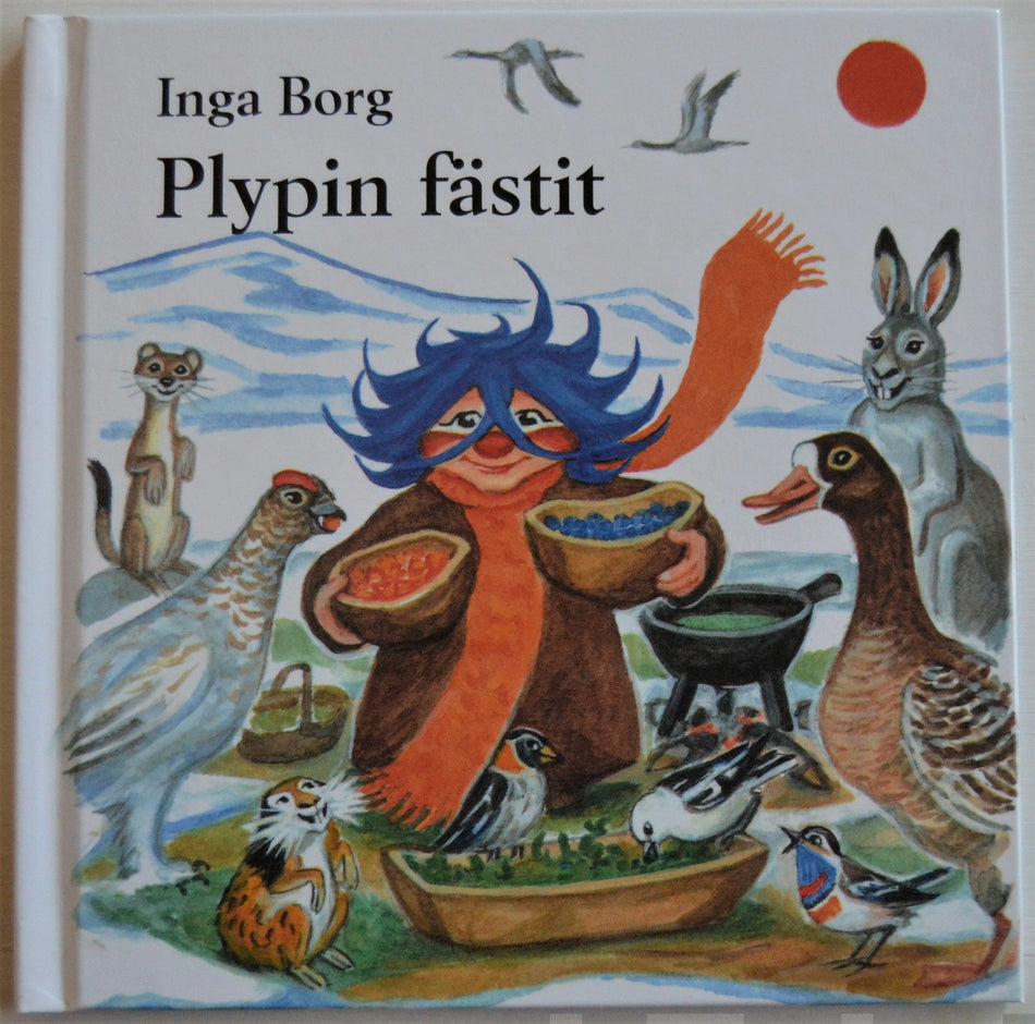 Valokuva kirjasta Inga Borg Plypin fästit, kuuluu tuoteryhmään Lasten romaanit lorut ja runot.