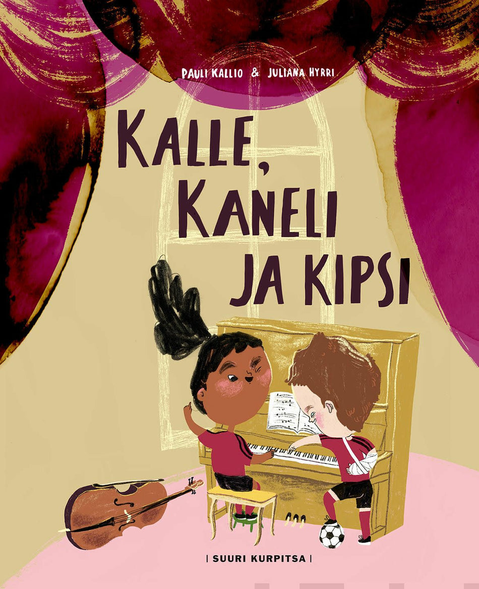 Valokuva kirjasta Pauli Kallio Kalle, Kaneli ja kipsi, kuuluu tuoteryhmään Lasten kuvakirjat.