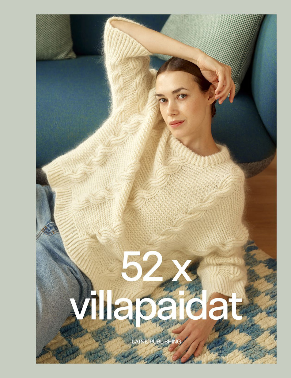 Valokuva kirjasta  52 x villapaidat, kuuluu tuoteryhmään Urheilu harrasteet.