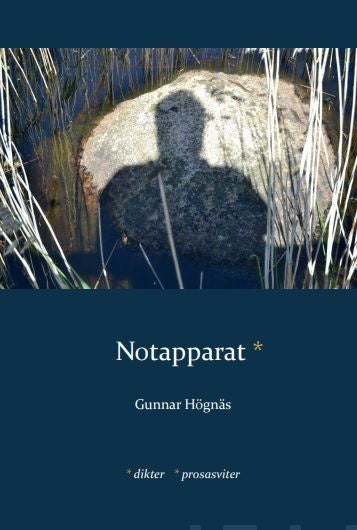 Valokuva kirjasta Gunnar Högnäs Notapparat, kuuluu tuoteryhmään Runot.