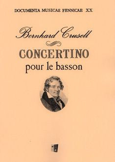 Valokuva kirjasta  Concertino pour le basson / Concertino for Bassoon, kuuluu tuoteryhmään Musiikki.