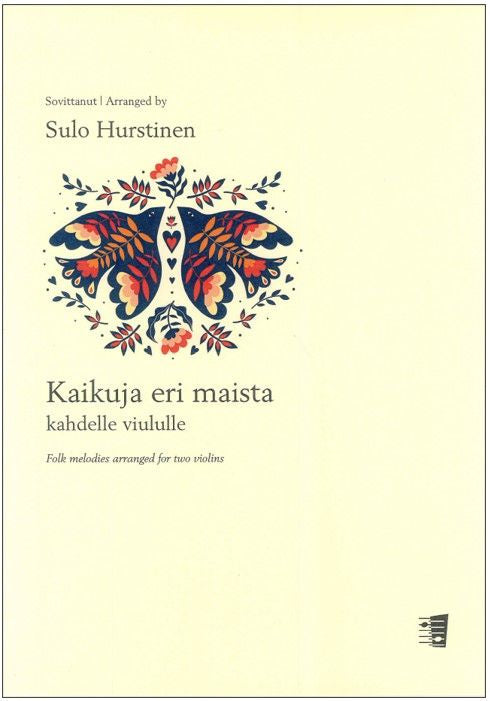 Valokuva kirjasta  Kaikuja eri maista kahdelle viululle, kuuluu tuoteryhmään Musiikki.
