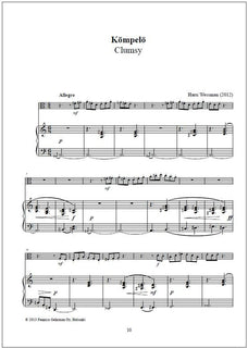 Ellen's viola album - Nine easy pieces for viola and piano