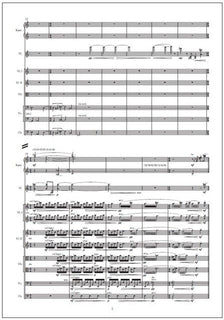 Concerto for kantele, violin and string orchestra - Study score