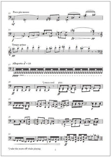 Allora for violoncello solo