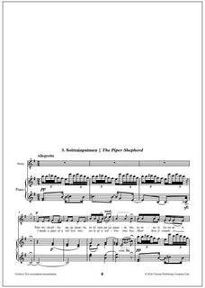 Viisi suomalaista kansanlaulua - Laulu & piano
