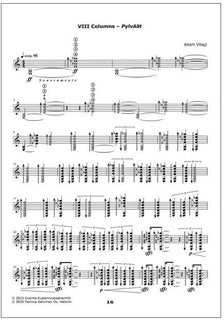 Garden of Etudes for guitar