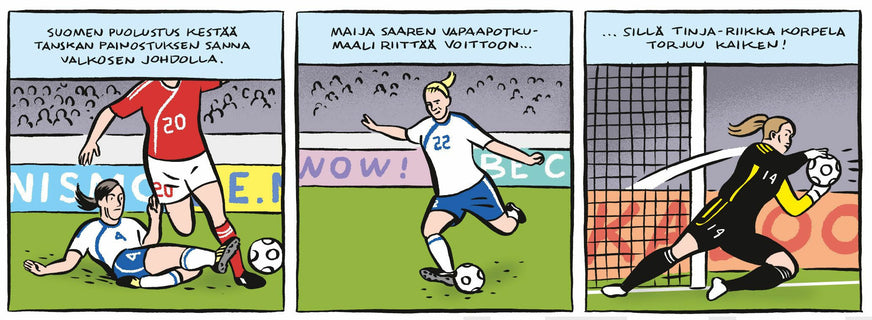 Huuhkajia ja Helmareita