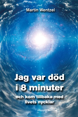 Valokuva kirjasta Martin Wentzel Jag var död i 8 minuter och kom tillbaka med livets nycklar, kuuluu tuoteryhmään Ruots muu tieto.