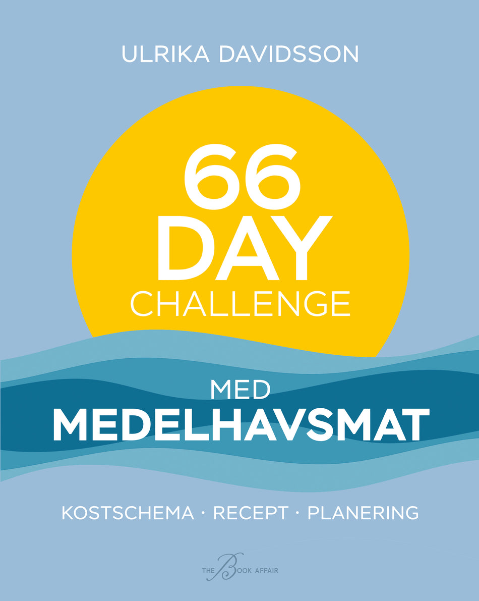 Valokuva kirjasta Ulrika Davidsson 66 Day Challenge med medelhavsmat, kuuluu tuoteryhmään Ruots harrasteet taide.
