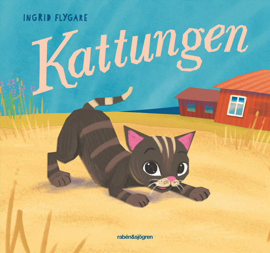 Valokuva kirjasta Ingrid Flygare Kattungen, kuuluu tuoteryhmään Ruots lapset nuoret ja sarjakuvat.