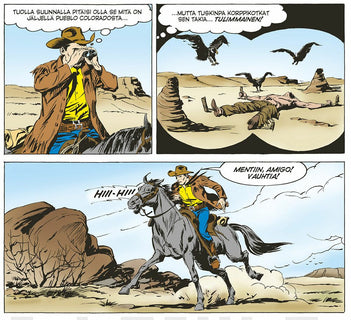 Tex Willer Kirjasto 54: Kahden tulen välissä