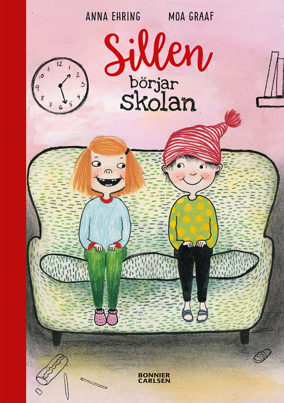 Valokuva kirjasta Anna Ehring Sillen börjar skolan, kuuluu tuoteryhmään Ruots lapset nuoret ja sarjakuvat.
