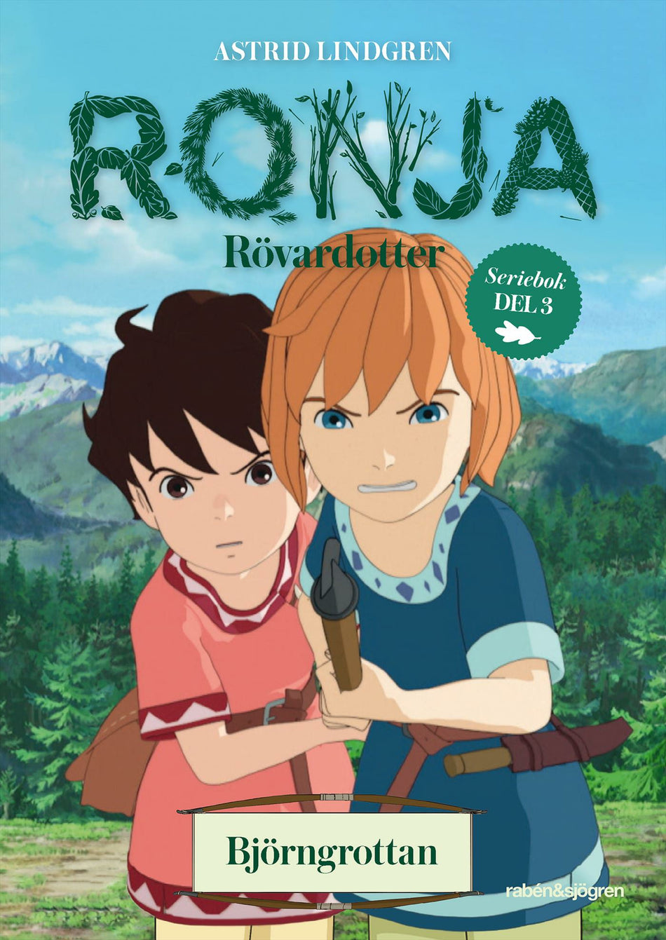 Valokuva kirjasta Astrid Lindgren Ronja Rövardotter. Björngrottan, kuuluu tuoteryhmään Ruots lapset nuoret ja sarjakuvat.