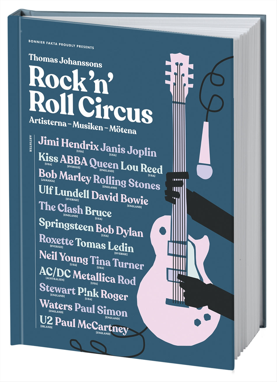 Valokuva kirjasta Thomas Johansson / Mats Olsson Rock 'n' roll circus : artisterna, musiken, mötena, kuuluu tuoteryhmään Ruots harrasteet taide.