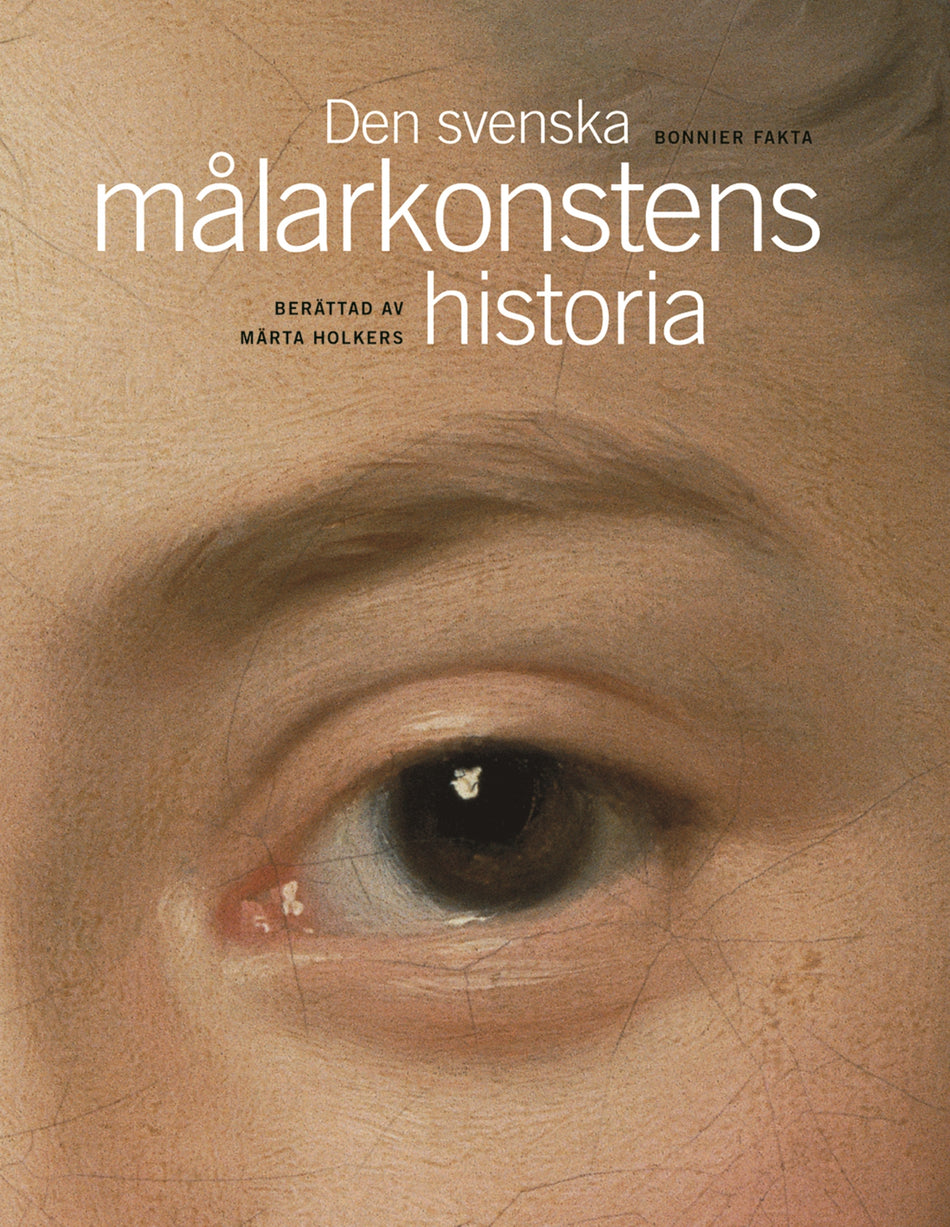 Valokuva kirjasta Märta Holkers Den svenska målarkonstens historia, kuuluu tuoteryhmään Ruots harrasteet taide.