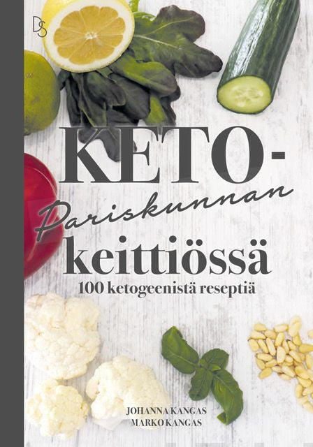 Valokuva kirjasta Johanna Kangas / Marko Kangas Keto-pariskunnan keittiössä, kuuluu tuoteryhmään Keittokirjat sisustus.