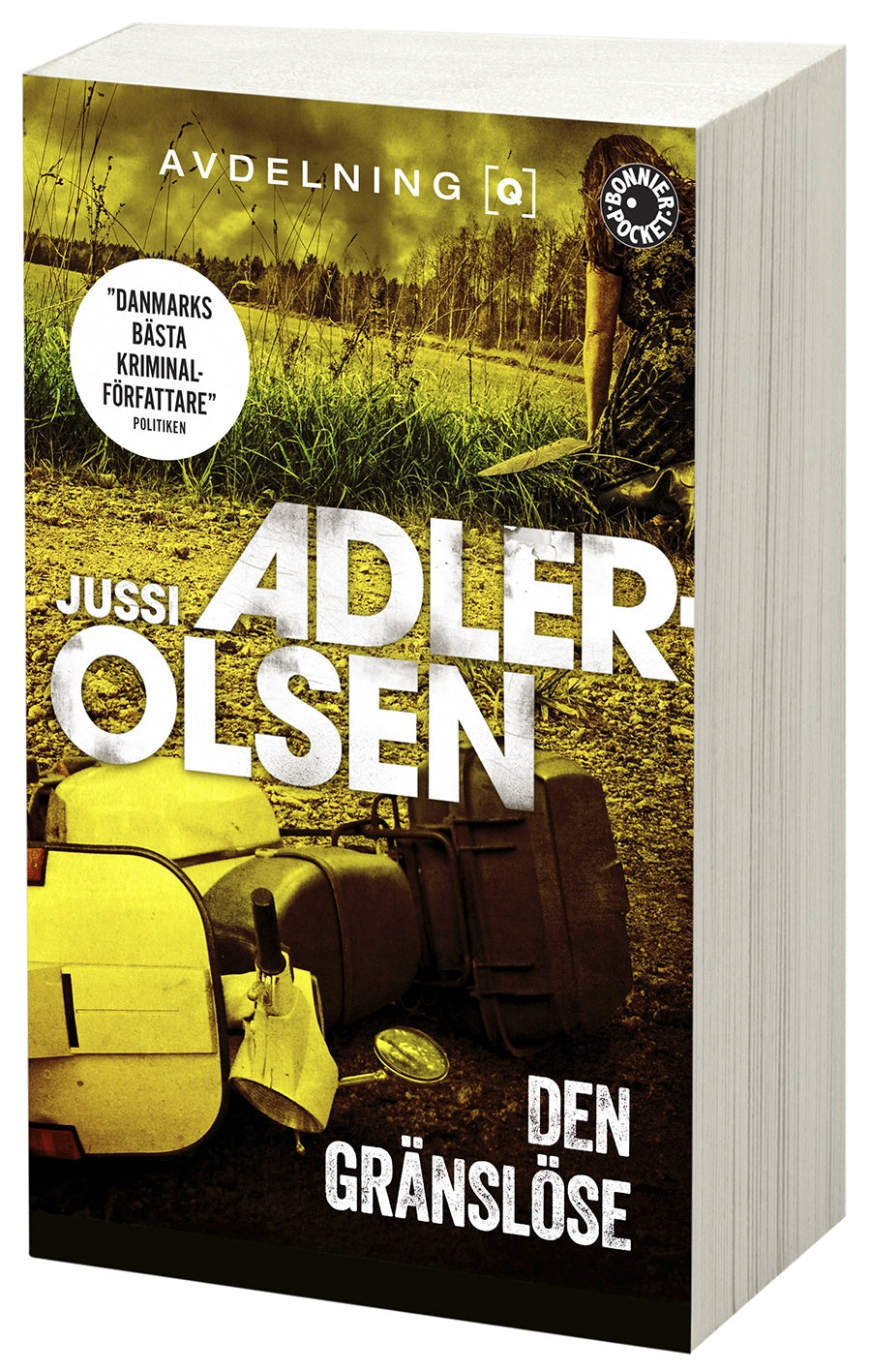 Valokuva kirjasta Jussi Adler-Olsen Den gränslöse, kuuluu tuoteryhmään Ruots kaunokirjat.