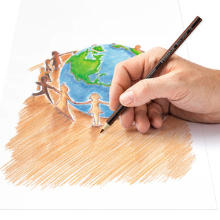 Puuvärikynä 12kpl Staedtler Noris People of the World