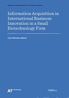 Valokuva kirjasta Teea Vilhelmiina Mäkelä Information Acquisition in International Business, kuuluu tuoteryhmään It-kirjat.