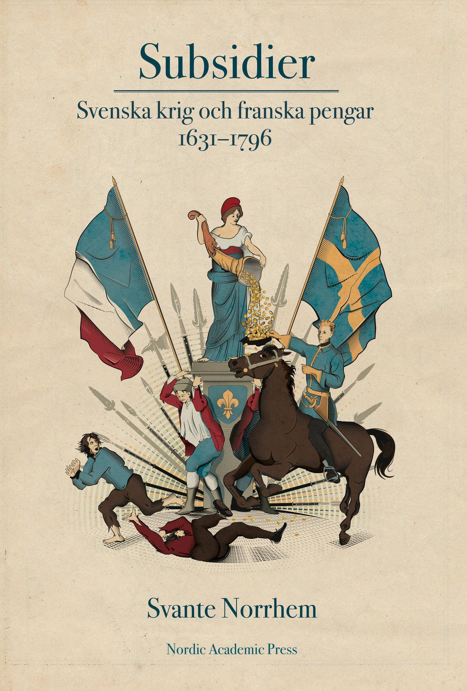 Valokuva kirjasta Svante Norrhem Subsidier : svenska krig och franska pengar 1631-1796, kuuluu tuoteryhmään Ruots muu tieto.