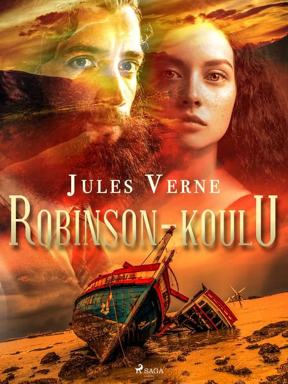 Valokuva kirjasta Jules Verne Robinson-koulu, kuuluu tuoteryhmään E-kirjat kauno.