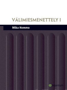 Valokuva kirjasta Mika Hemmo Välimiesmenettely 1, kuuluu tuoteryhmään Talous yhteiskunta.