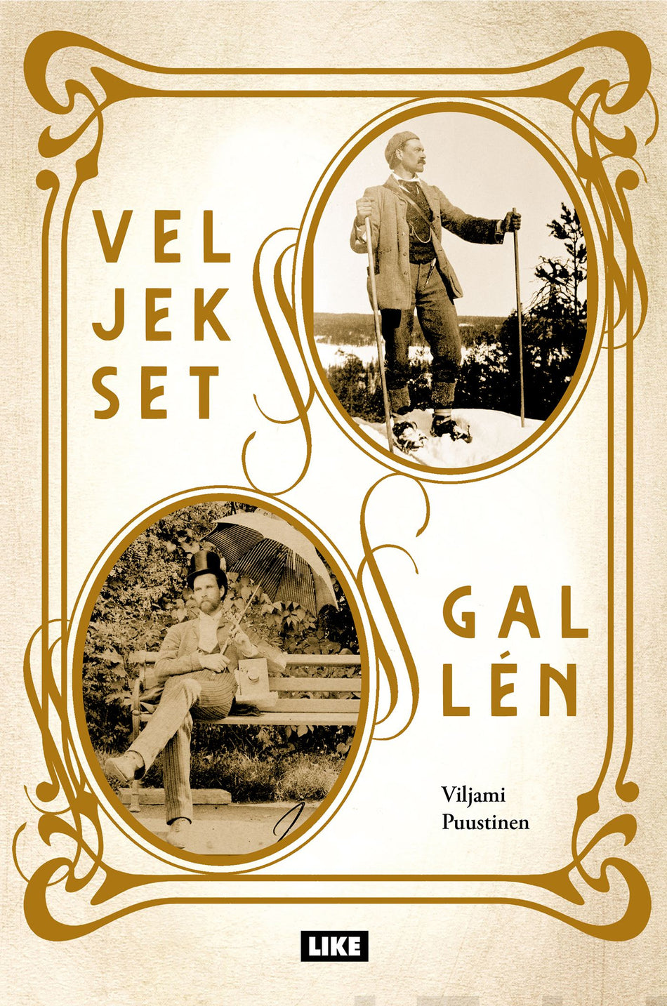 Valokuva kirjasta Viljami Puustinen Veljekset Gallén, kuuluu tuoteryhmään E-kirjat tieto.