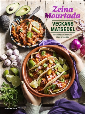 Valokuva kirjasta Zeina Mourtada Veckans matsedel : middagsrecept från olika delar av världen, kuuluu tuoteryhmään Ruots harrasteet taide.