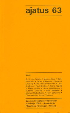 Valokuva kirjasta  Ajatus 63, kuuluu tuoteryhmään Psykologia filosofia.