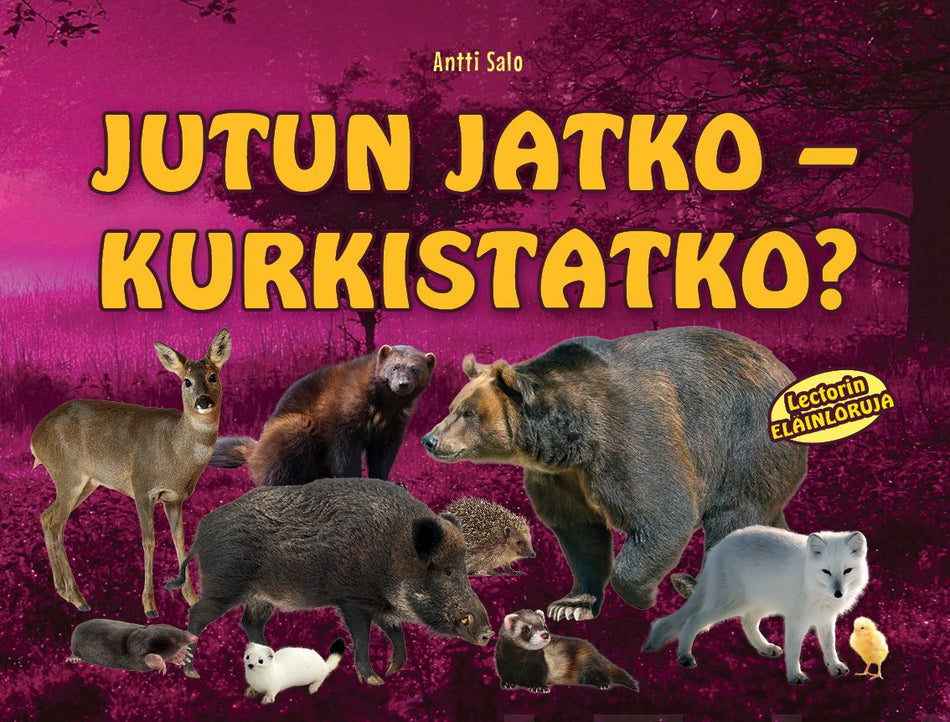 Valokuva kirjasta Antti Salo / Aivo Blum Jutun jatko - kurkistatko?, kuuluu tuoteryhmään Lasten kuvakirjat.