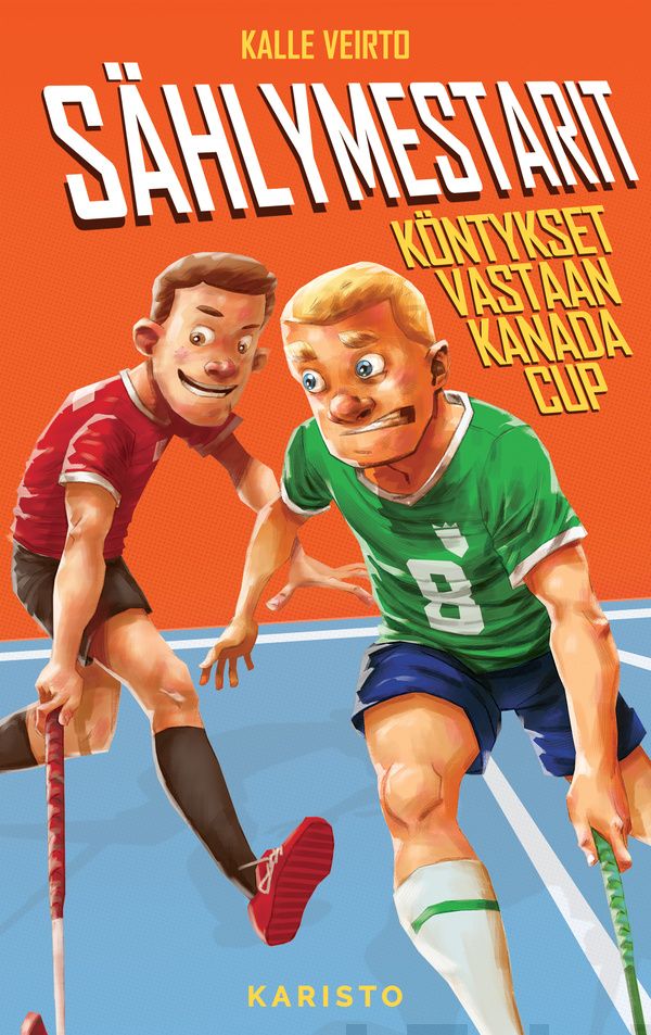 Valokuva kirjasta Kalle Veirto Köntykset vastaan Kanada Cup, kuuluu tuoteryhmään E-kirjat lapset ja nuoret.