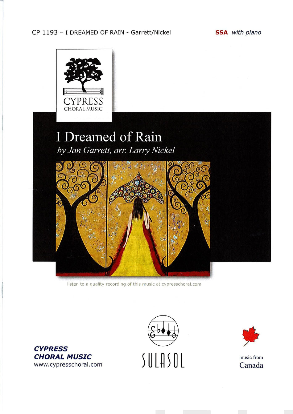 Valokuva kirjasta  I Dreamed of Rain, kuuluu tuoteryhmään Musiikki.
