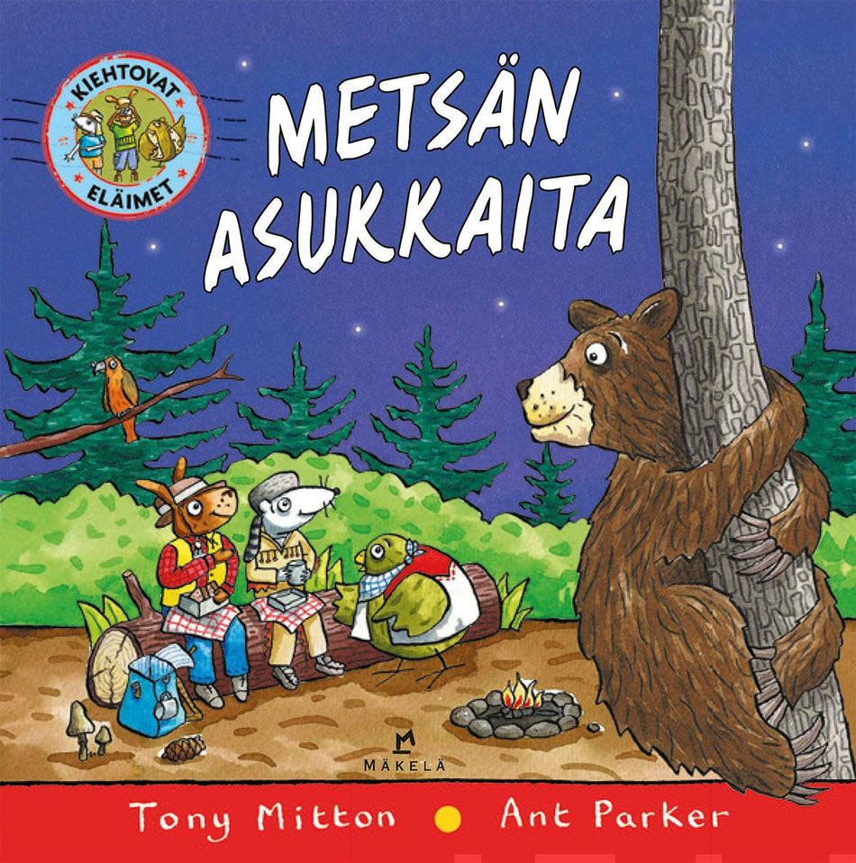 Valokuva kirjasta Tony Mitton Metsän asukkaita, kuuluu tuoteryhmään Lasten kuvakirjat.