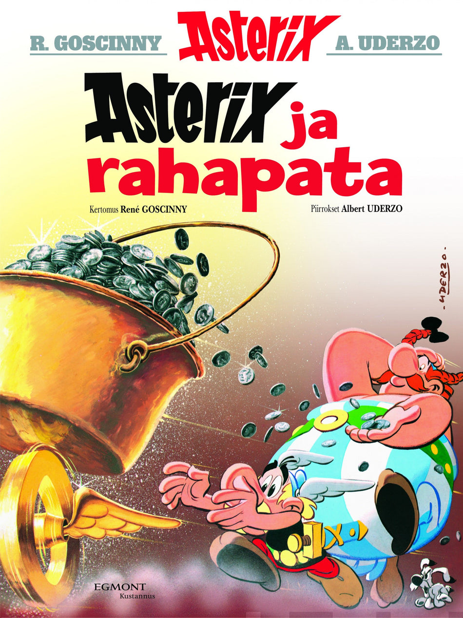 Valokuva kirjasta René Goscinny Asterix 13: Asterix ja rahapata, kuuluu tuoteryhmään Nuorten romaanit.