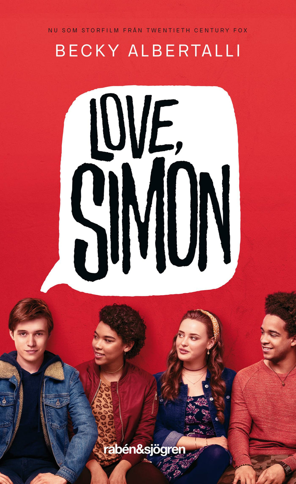Valokuva kirjasta Becky Albertalli Love, Simon, kuuluu tuoteryhmään Ruots lapset nuoret ja sarjakuvat.