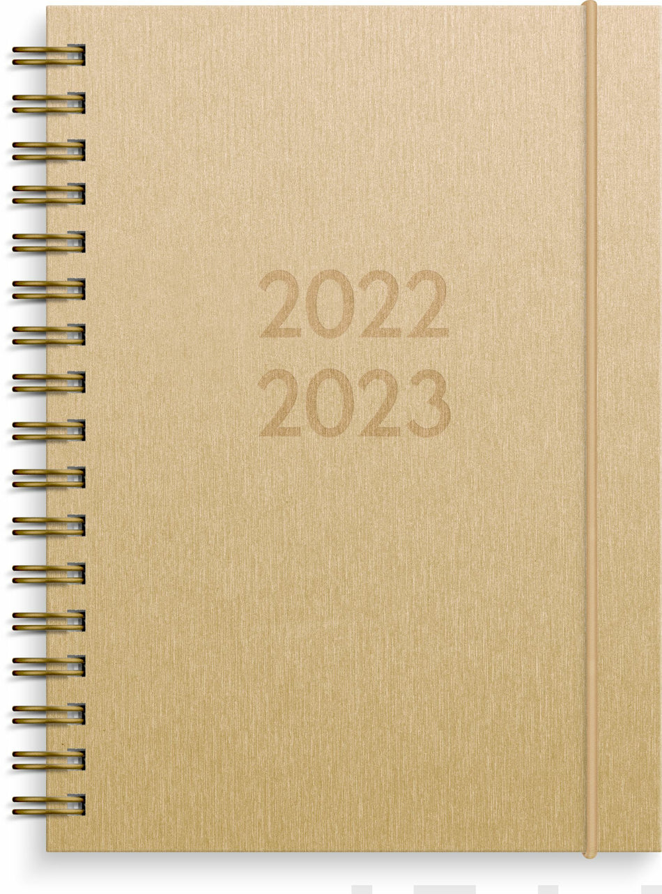 Valokuva tuotteesta Senator A6 Ariane kulta FSC Mix 2022-2023 (lukuvuosikalenteri), kuuluu tuoteryhmään Lukuvuosikalenterit.