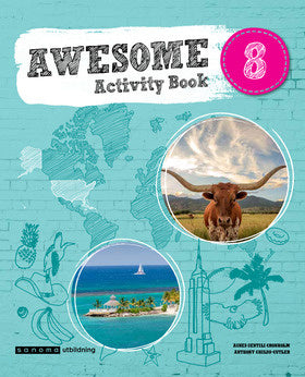 Valokuva kirjasta Anthony Childs-Cutler / Agnes Gentili Cronholm Awesome English 8 Activity Book, kuuluu tuoteryhmään Ruots lapset nuoret ja sarjakuvat.