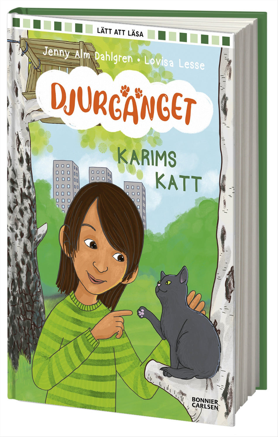 Valokuva kirjasta Jenny Alm Dahlgren Karims katt, kuuluu tuoteryhmään Ruots lapset nuoret ja sarjakuvat.