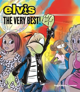 Valokuva kirjasta Tony Cronstam / Maria Cronstam Elvis : the very best!, kuuluu tuoteryhmään Ruots lapset nuoret ja sarjakuvat.