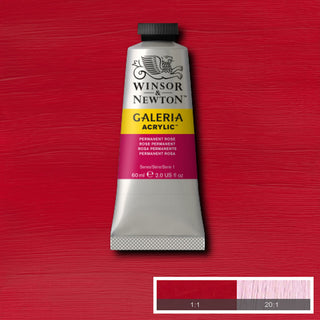 Akryyliväri 60ml 502 Permanent rose W&N Galeria