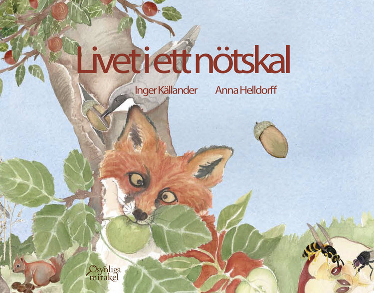 Valokuva kirjasta Inger Källander Livet i ett nötskal, kuuluu tuoteryhmään Ruots lapset nuoret ja sarjakuvat.