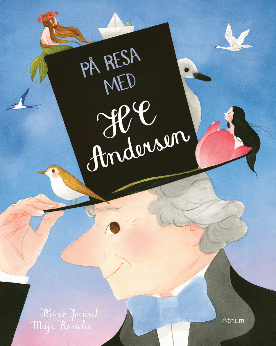 Valokuva kirjasta Heinz Janisch / Maja Kastelic På resa med H C Andersen, kuuluu tuoteryhmään Ruots lapset nuoret ja sarjakuvat.