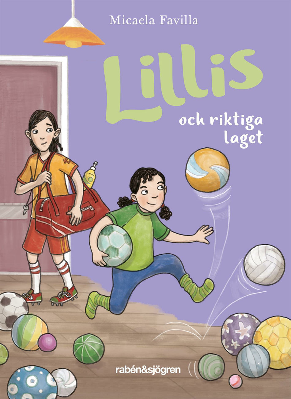 Valokuva kirjasta Micaela Favilla Lillis och riktiga laget, kuuluu tuoteryhmään Ruots lapset nuoret ja sarjakuvat.
