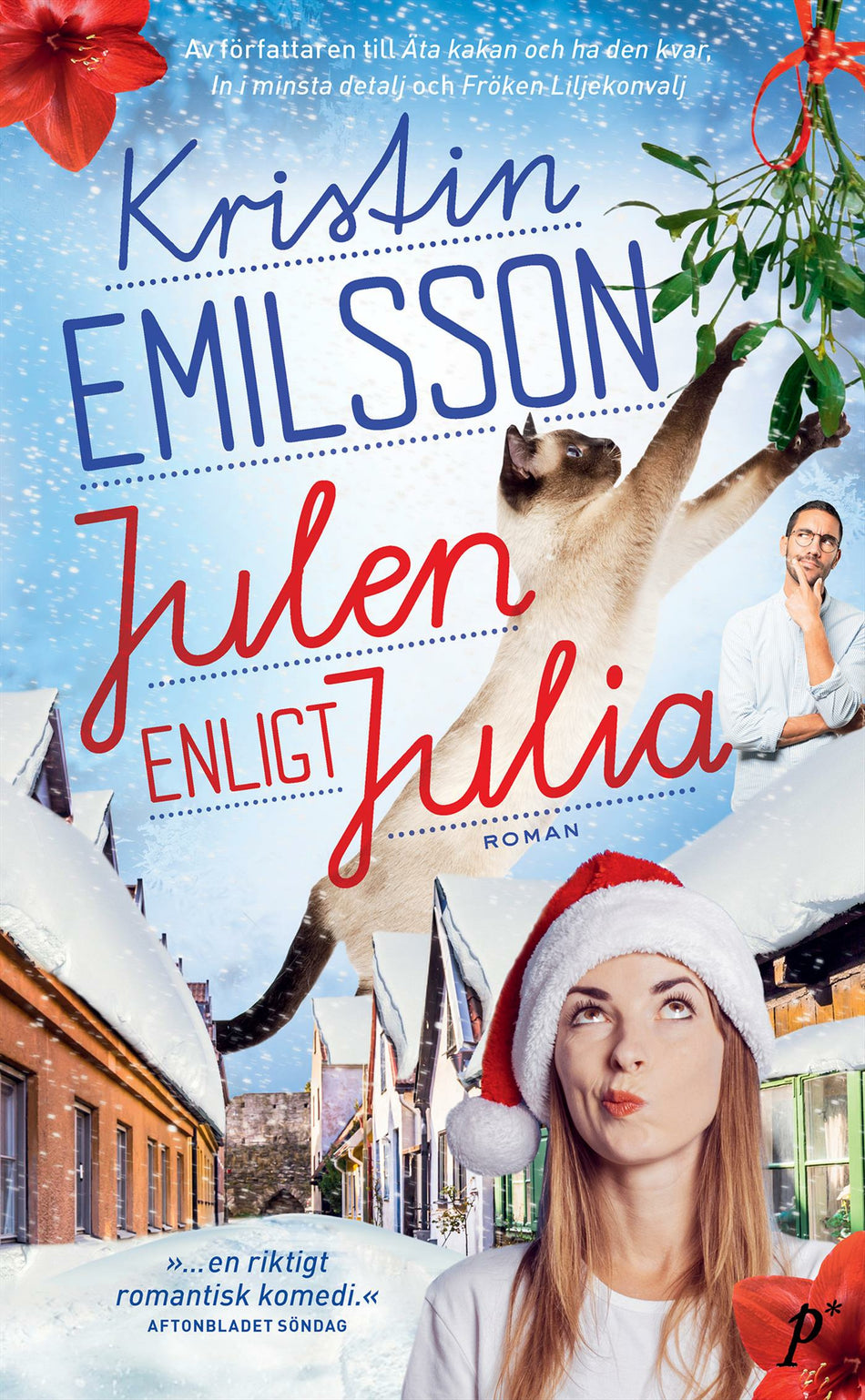 Valokuva kirjasta Kristin Emilsson Julen enligt Julia, kuuluu tuoteryhmään Ruots kaunokirjat.
