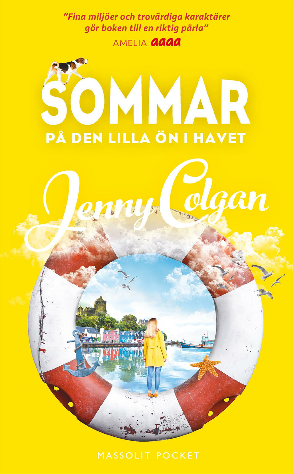 Valokuva kirjasta Jenny Colgan Sommar på den lilla ön i havet, kuuluu tuoteryhmään Ruots kaunokirjat.