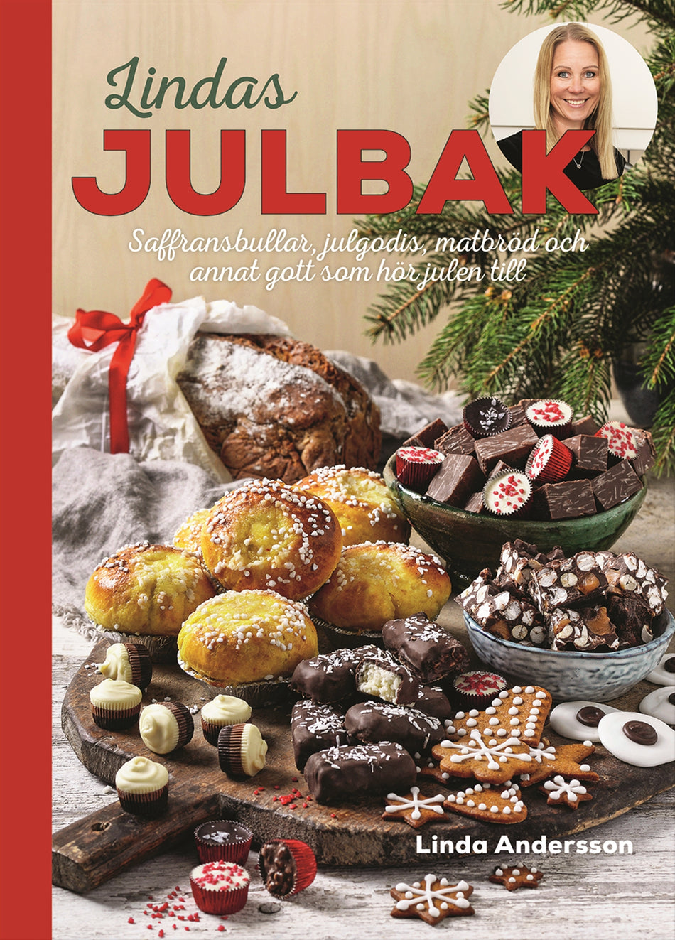 Valokuva kirjasta Linda Andersson Lindas julbak, kuuluu tuoteryhmään Ruots harrasteet taide.