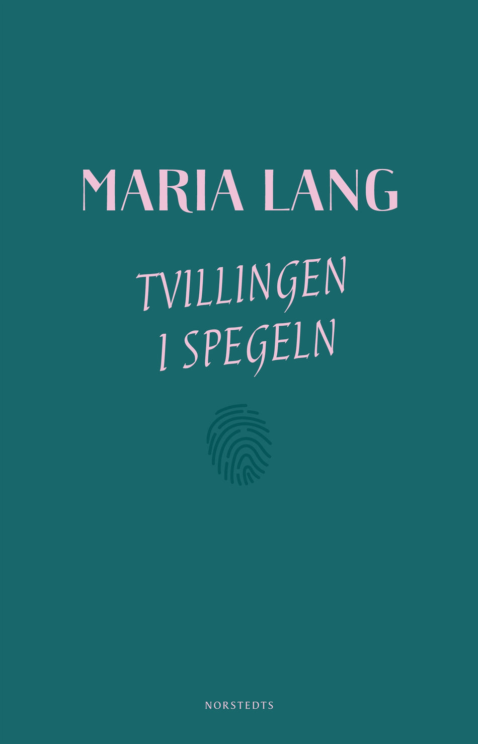 Valokuva kirjasta Maria Lang Tvillingen i spegeln, kuuluu tuoteryhmään Ruots kaunokirjat.