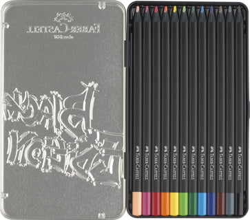 Puuvärikynä 12 kpl Black Edition Faber-Castell
